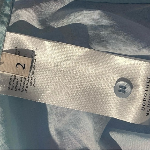 Dorothee Schumacher linen the dye printed knotted shirt - Size 4 - Picture 8 of 9